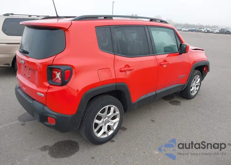 2018 Jeep Renegade Latitude 4X4 из США, поврежденный, VIN ZACCJBBB4JPJ09042